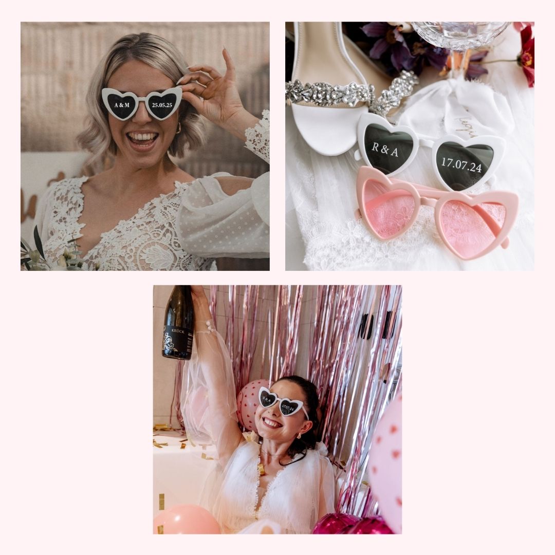 Instagram Angebot: Zinkwanne + Geschenkbox + Herzbrille