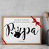 Geschenk Handabdruck Vorlage Papa Sofort Download