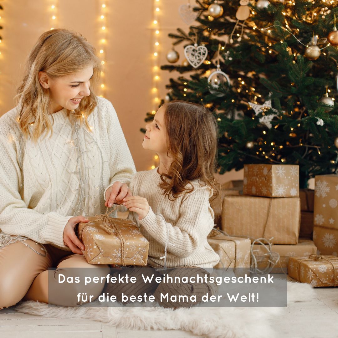 Geschenk Handabdruck Vorlage Mama Sofort Download