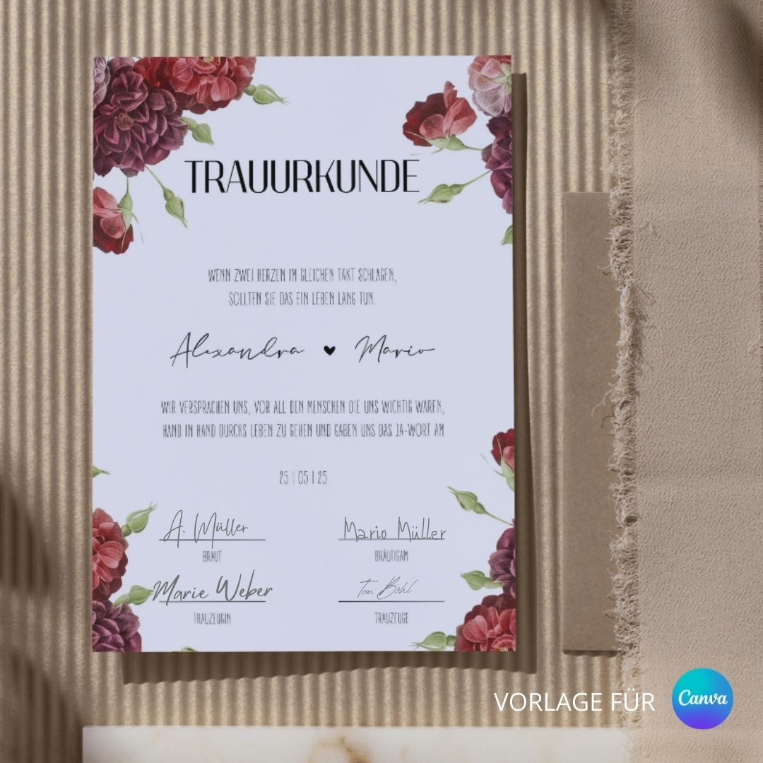 Trauurkunde-canva-vorlage-hochzeit-ja-hochzeitsshop