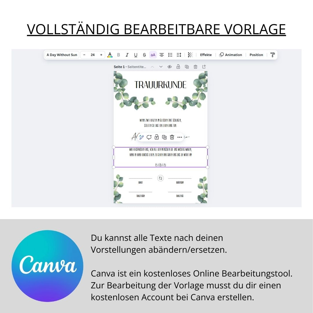 Trauurkunde-canva-vorlage-hochzeit-ja-hochzeitsshop