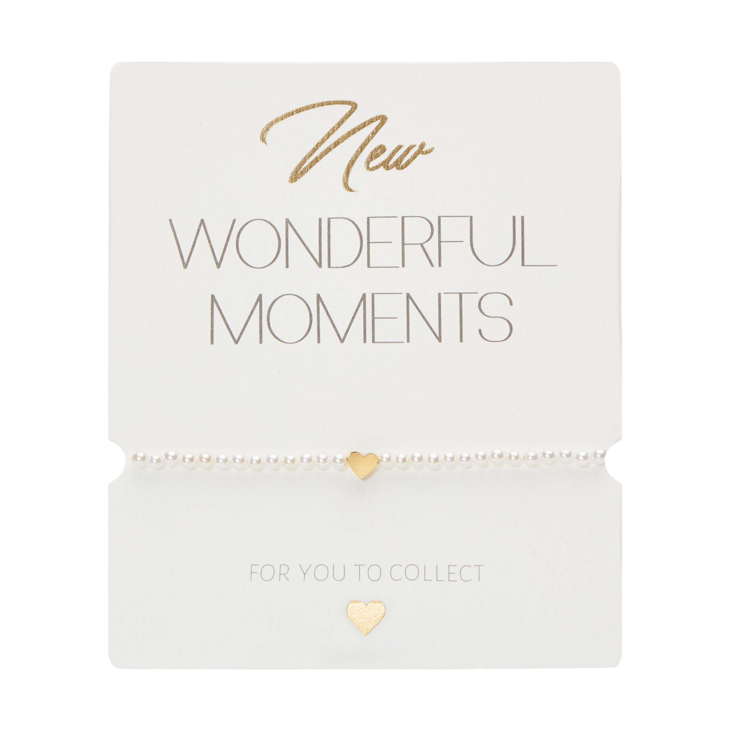 Perlen Armband Herz