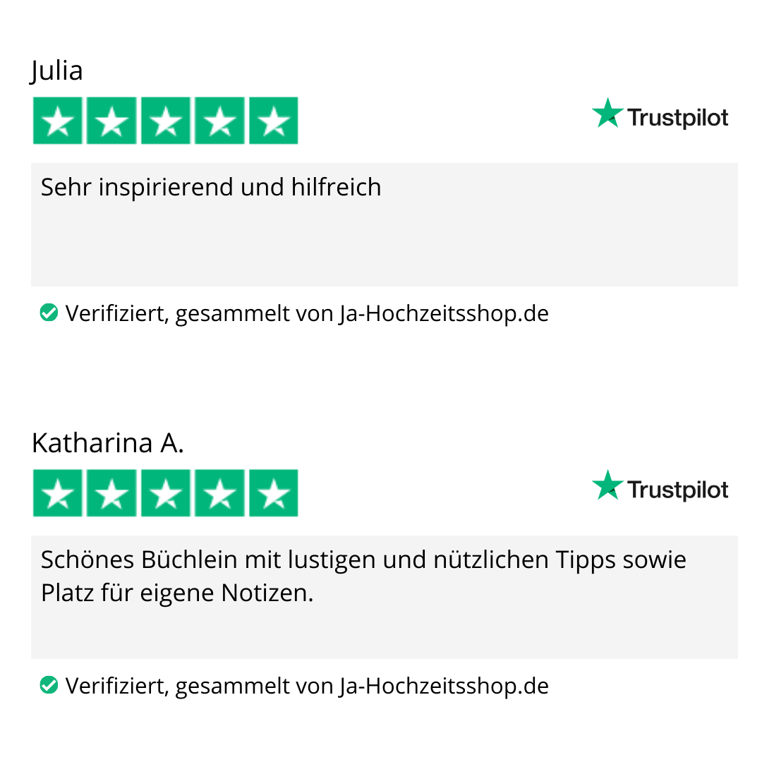 Planer für die Trauzeugin Blütenzauber