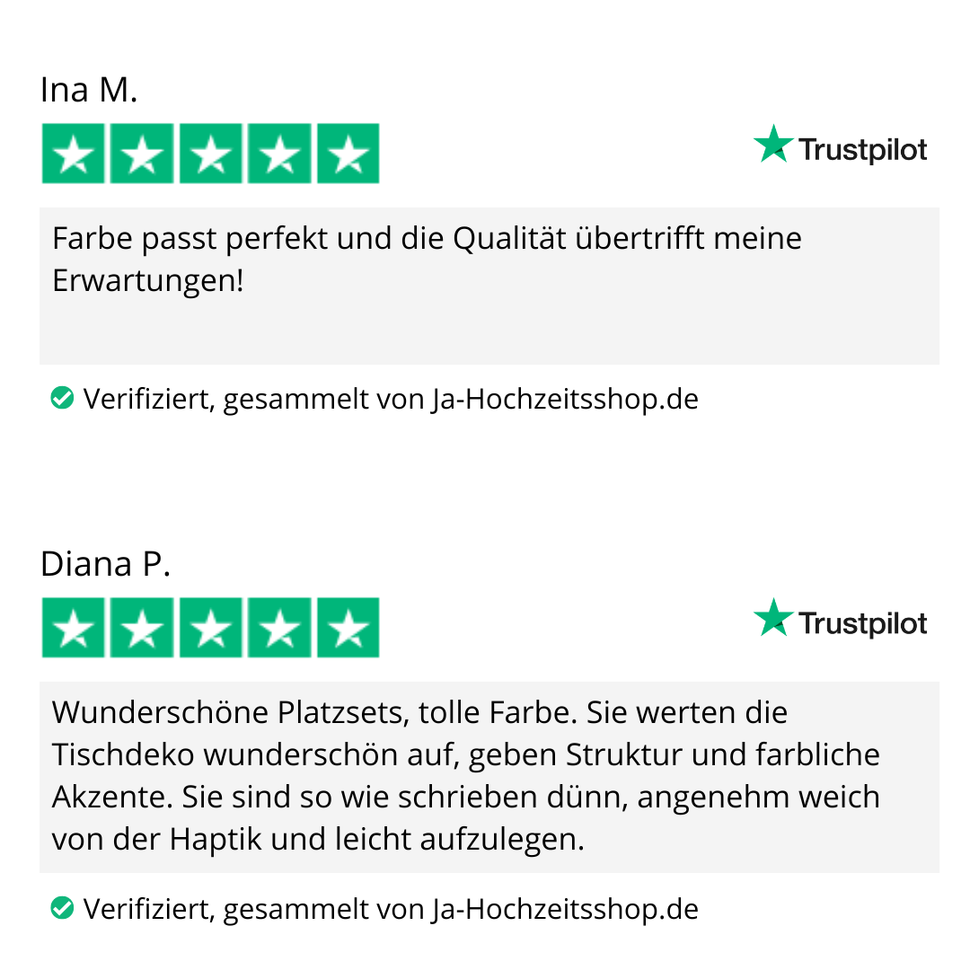 Tischset rund (50 Stück)