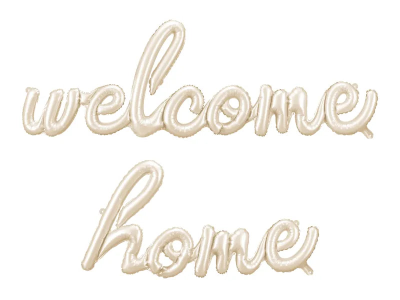 Folienballon Baby Welcome Home
