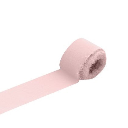 Chiffon Seidenband mit Fransen (5m)