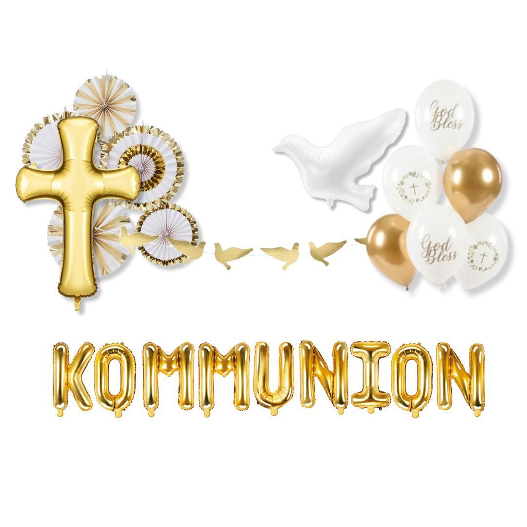 Deko Set Kommunion (23-teilig)