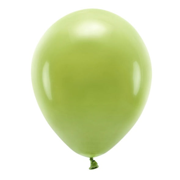 ECO Luftballons 30 cm 10 Stück olive