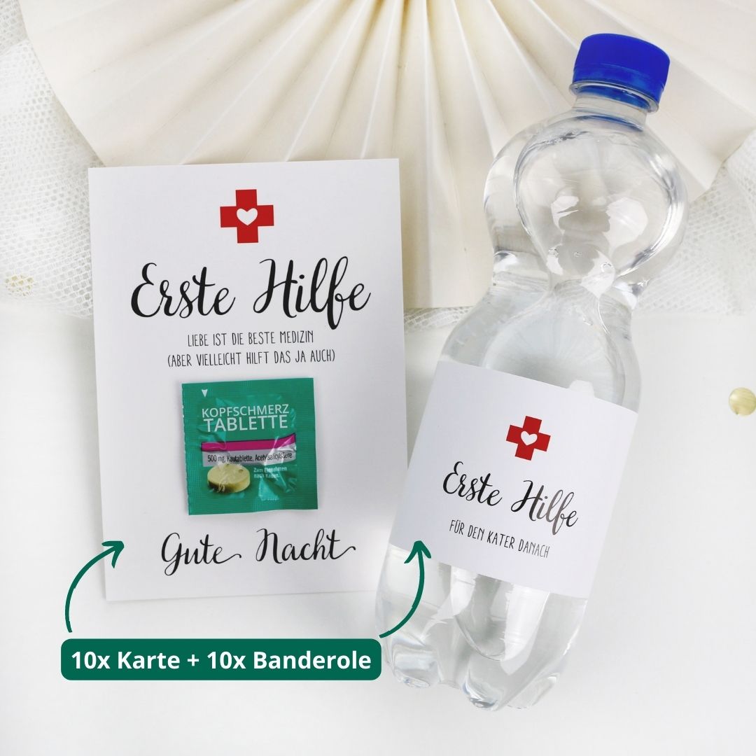 Erste Hilfe Hangover Set (20-teilig)