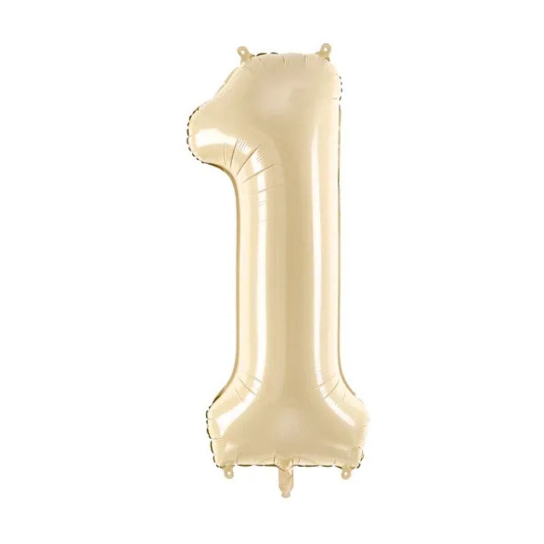 Folienballon Zahl 72cm als Geburtstagsdeko