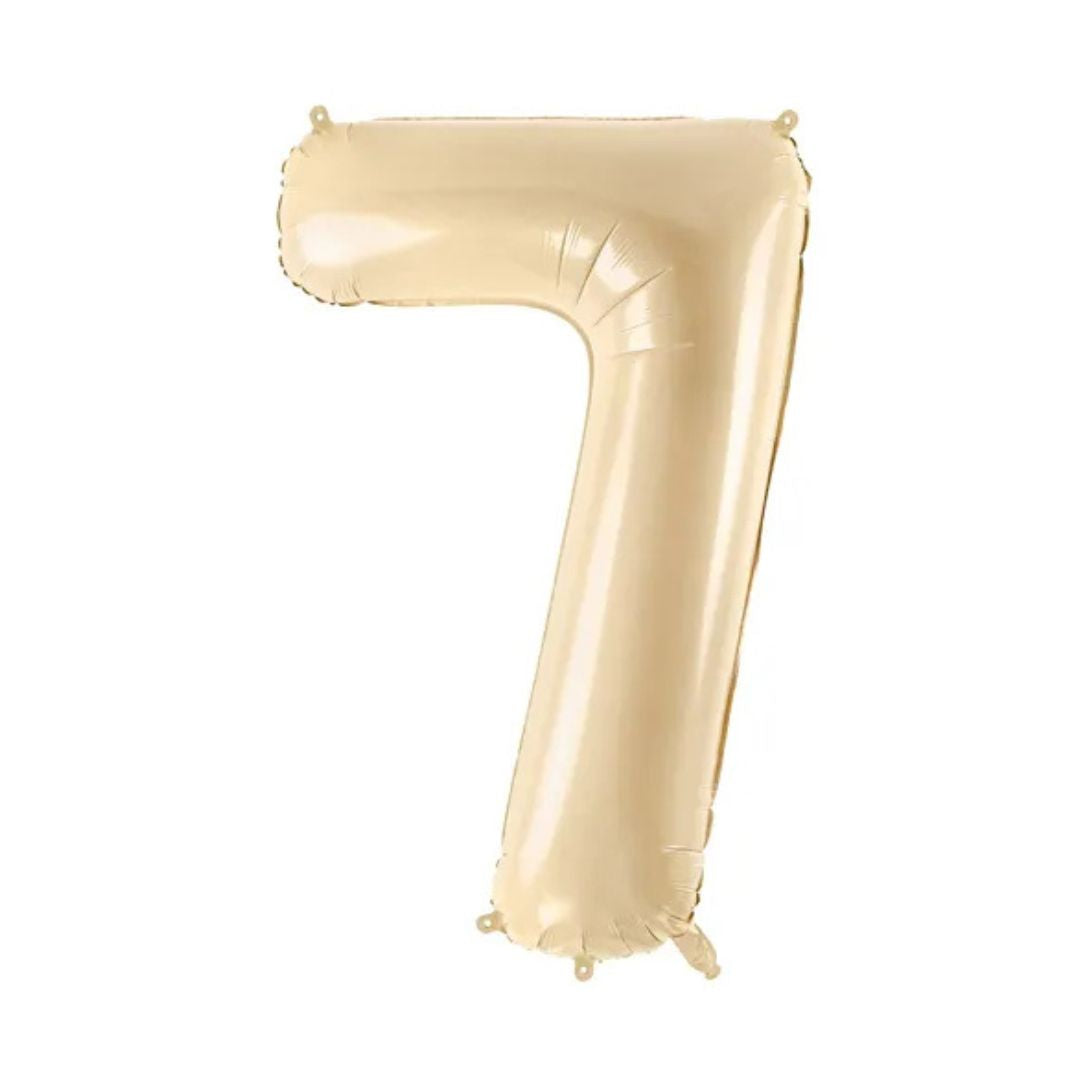 Folienballon Zahl 72cm als Geburtstagsdeko