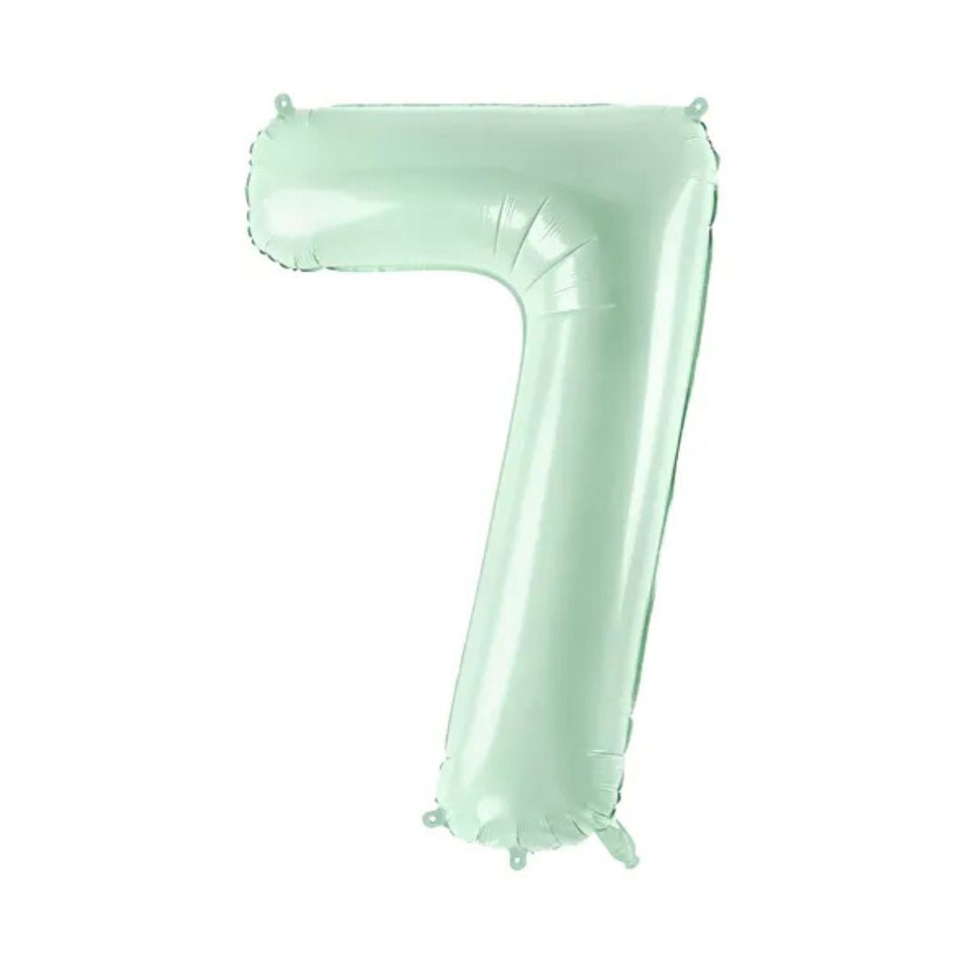 Folienballon Zahl 72cm als Geburtstagsdeko