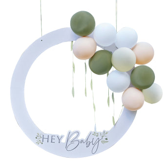 Fotobox Rahmen Babyparty mit Ballons