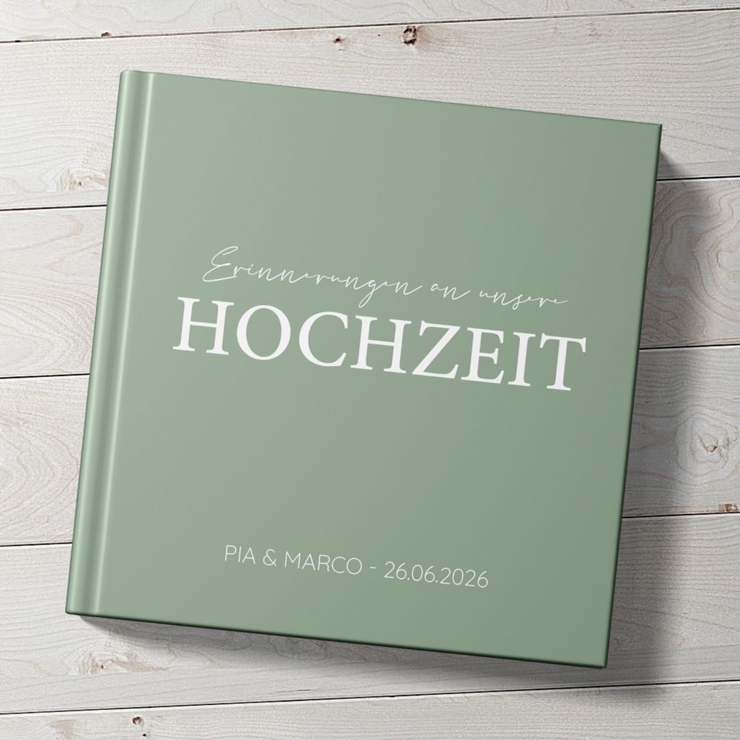 Personalisiertes Gästebuch Erinnerungen