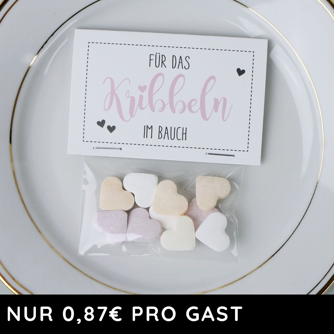 gastgeschenk zur hochzeit brause herzen kribbeln im bauch