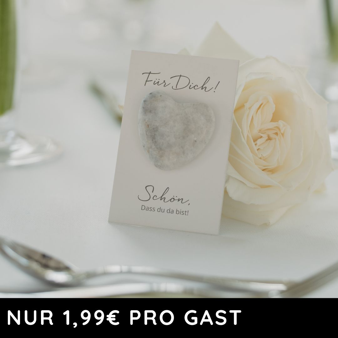 gastgeschenk zur hochzeit marmor herz handschmeichler