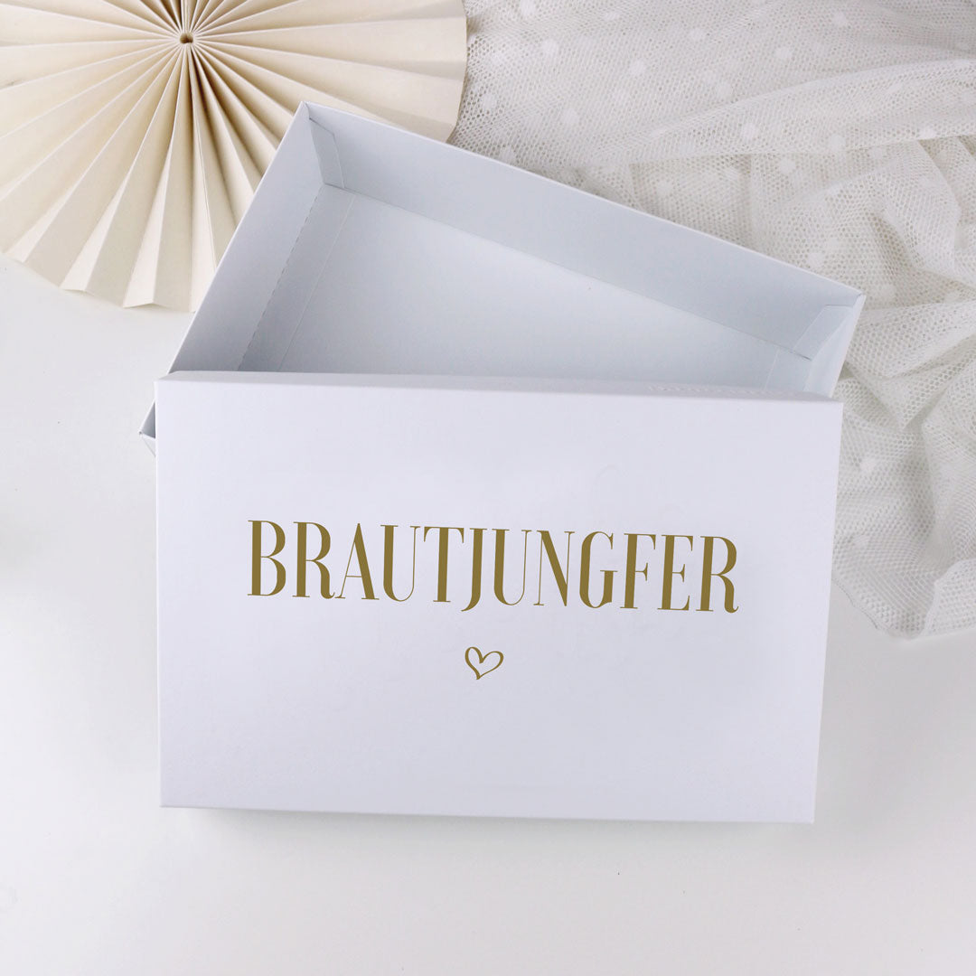 Geschenkbox für die Brautjungfer