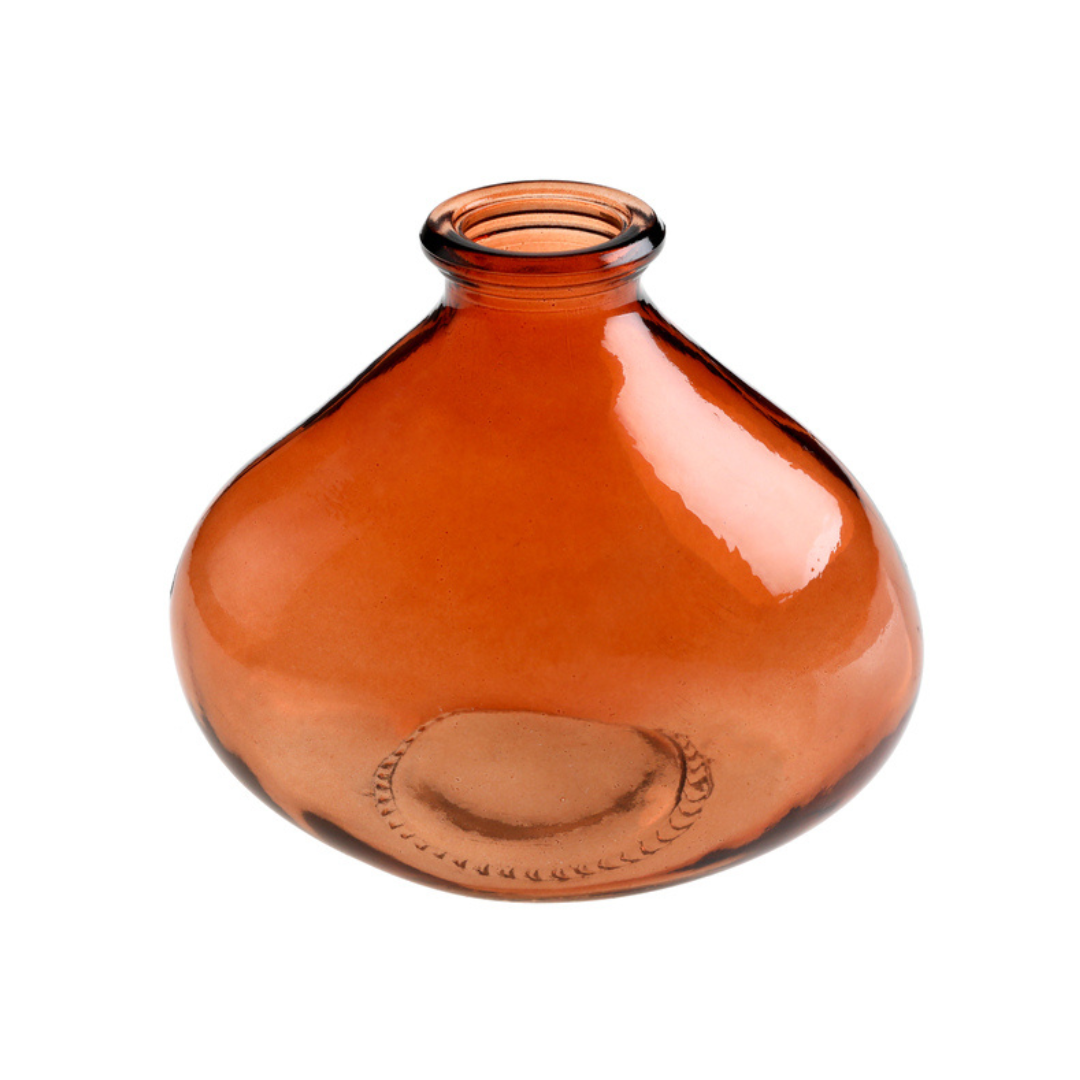 Vase oval terracotta (1 Stück)