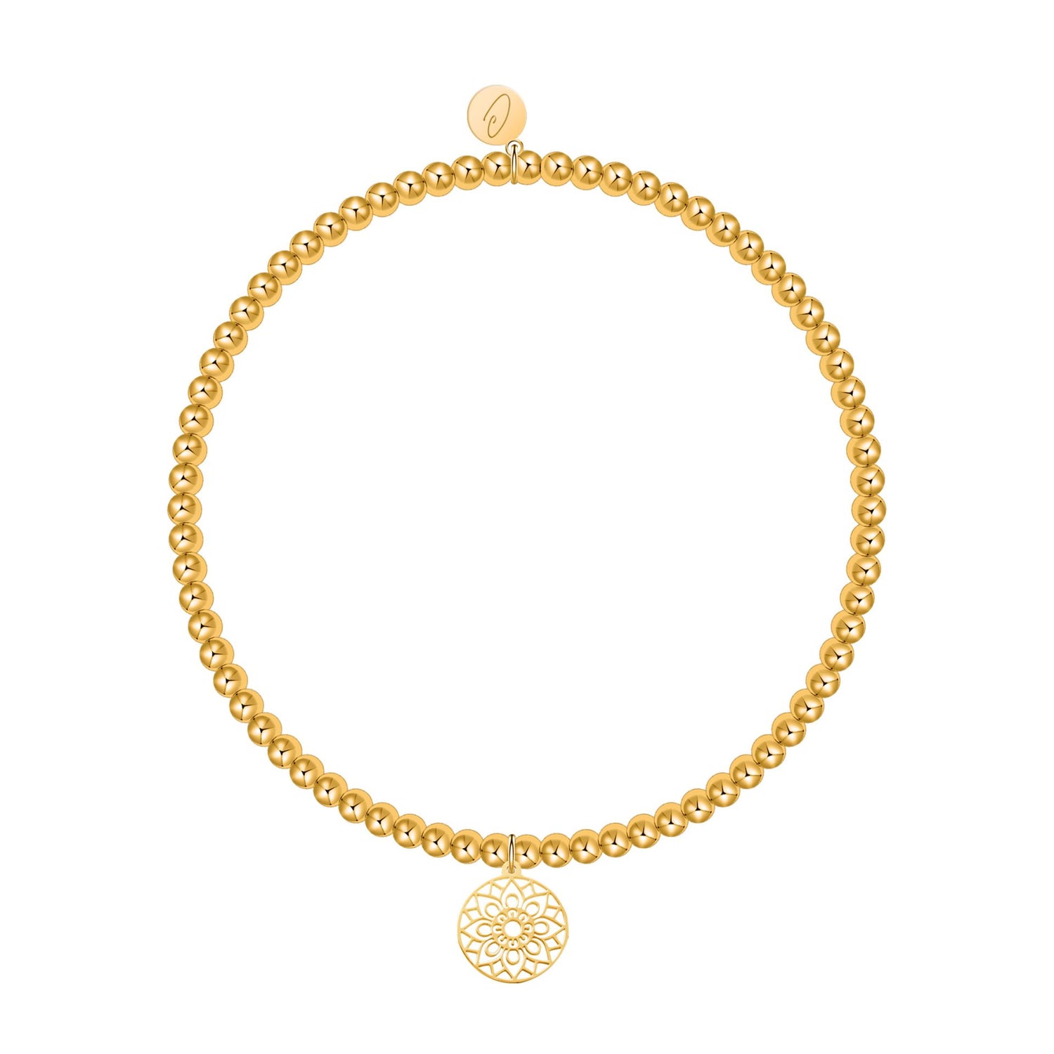 Kugel-Armband Mandala des Glücks