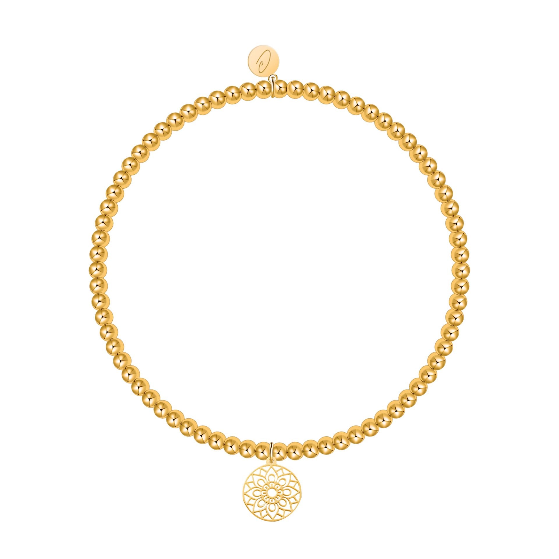 Kugel-Armband Mandala des Glücks