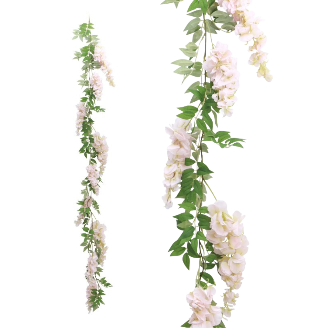 Kunstblume Girlande Blauregen (1 Stück)