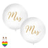 luftballon für lesbische hochzeit mrs und mrs