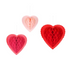 Pompom Set Herz (3 Stück)