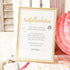notfallkörbchen schild hochzeit