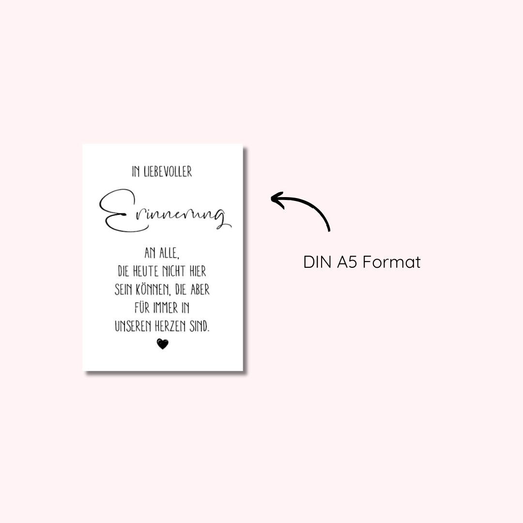 Set aus 21 Schildern zur Hochzeit als Sofort-Download