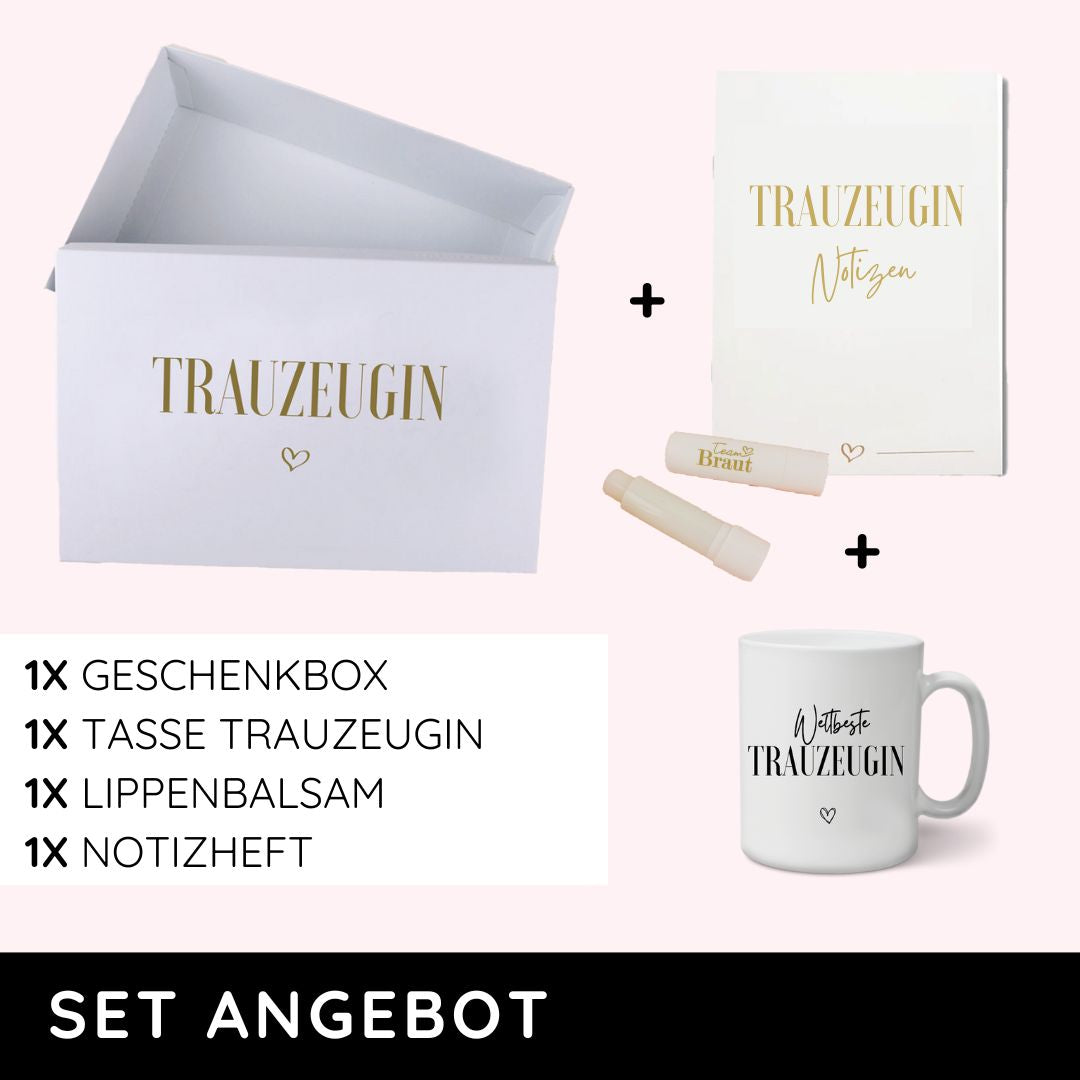 Geschenkset Trauzeugin