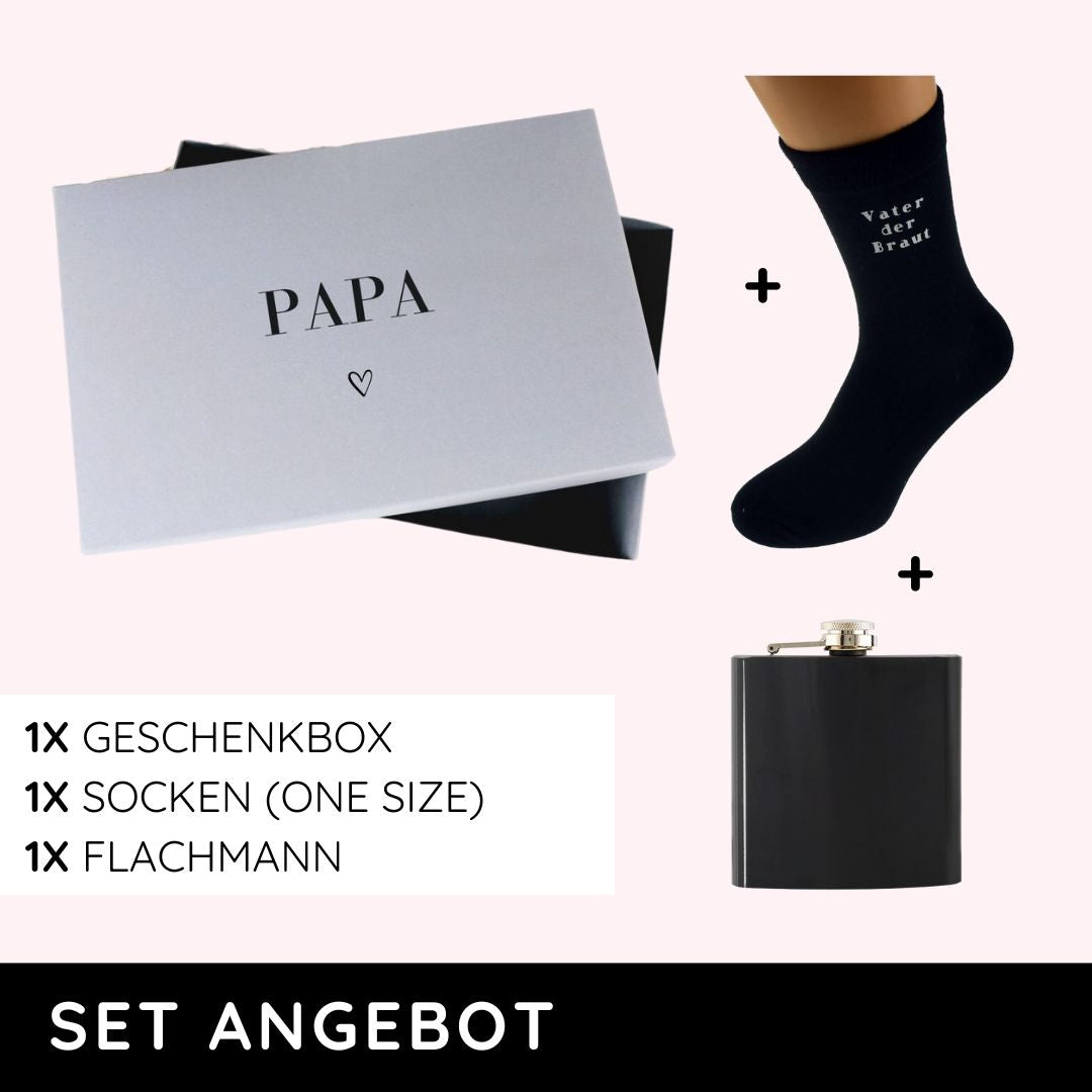 geschenk set vater der braut hochzeit