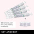Set 48x Seifenblasen inkl. Aufkleber und Satinband Eukalyptus