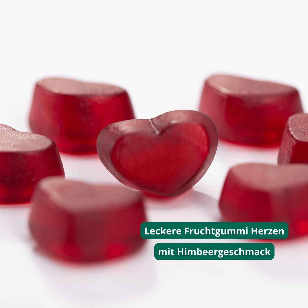 gastgeschenk gummibärchen herzform