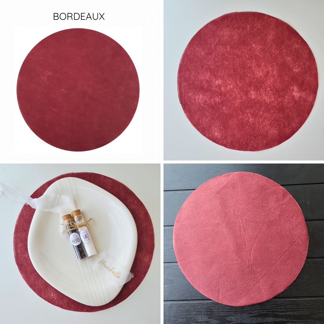 Tischset rund (50 Stück)