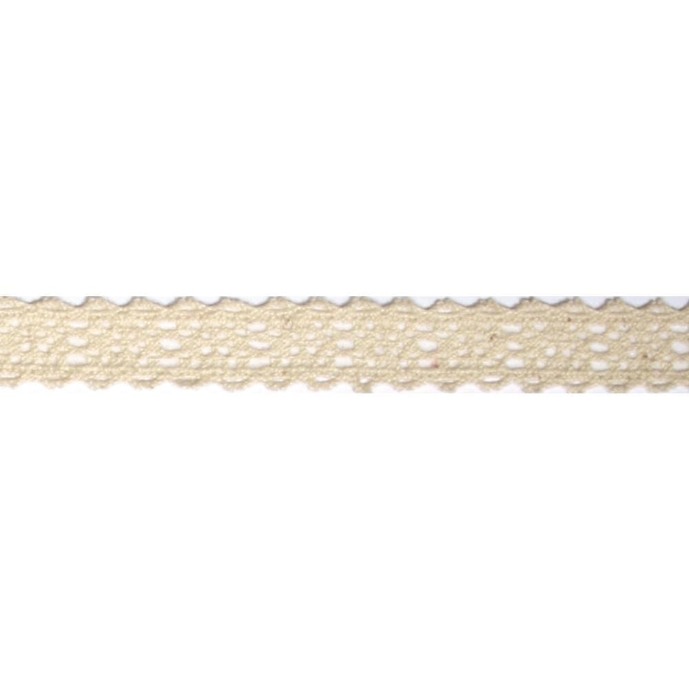 Fabric Tape Spitzenbordüre creme
