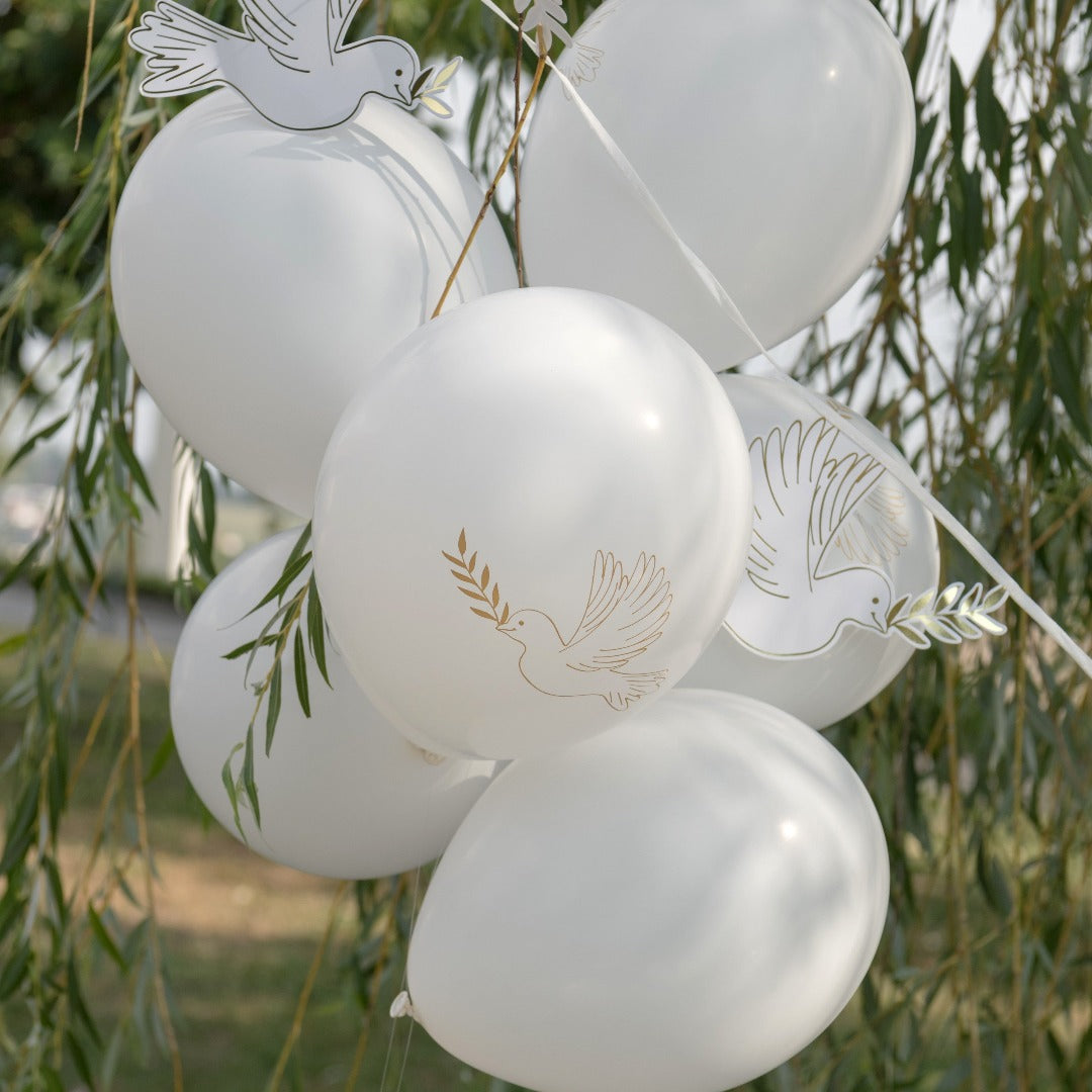 Luftballon Friedenstaube 