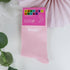 Socken rosa mit Spruch Braut
