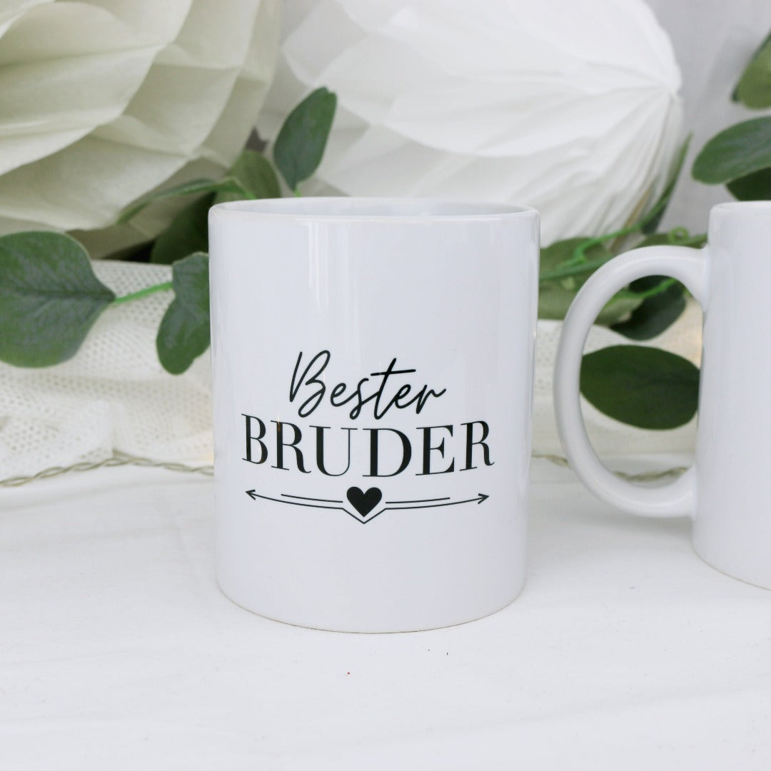 Tasse mit Spruch bester Bruder