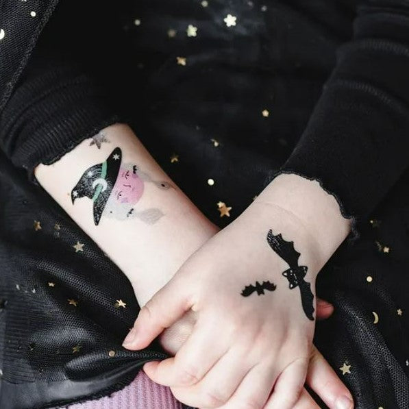 Kinder Halloween Tattoos
