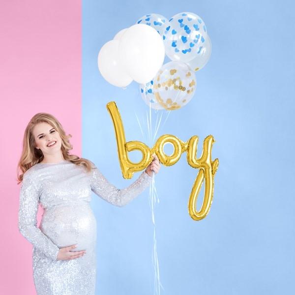 Folienballon boy in gold