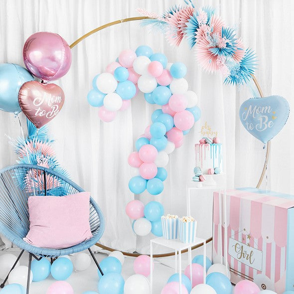 Dekobeispiel für Baby Party Gender Reveal