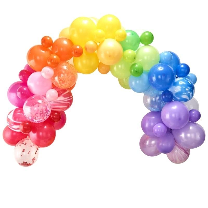 Ballongirlande Set Regenbogen (85-teilig) - Ja-Hochzeitsshop