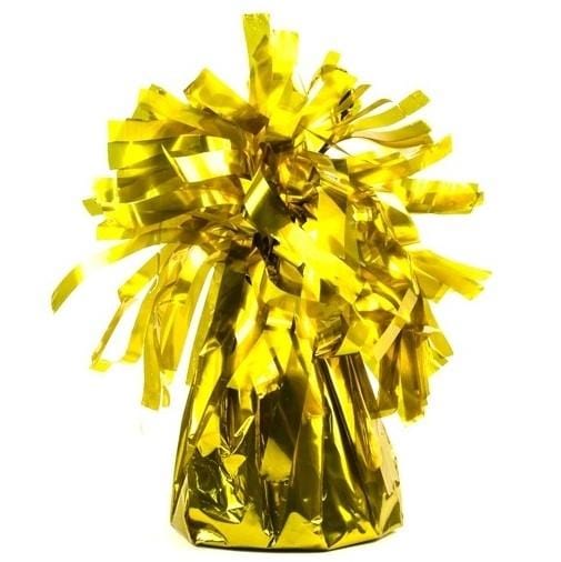 Ballongewicht mit Fransen gold