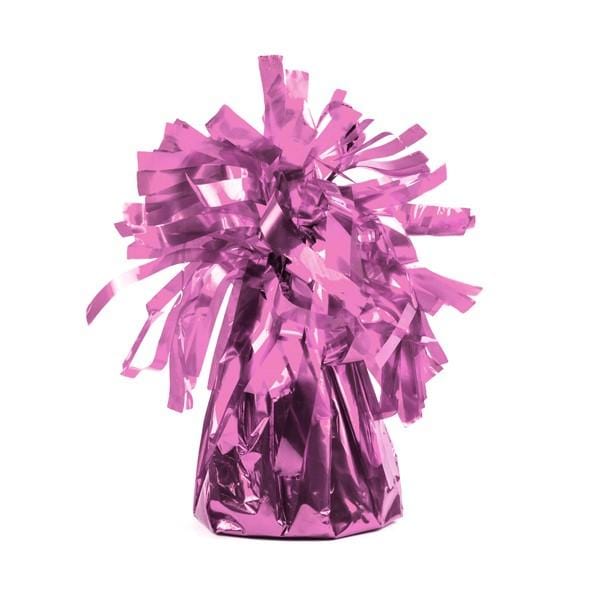 Ballongewicht mit Fransen fuchsia