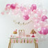 Ballongirlande Set Farbmix fuchsia (70-teilig) - Ja-Hochzeitsshop