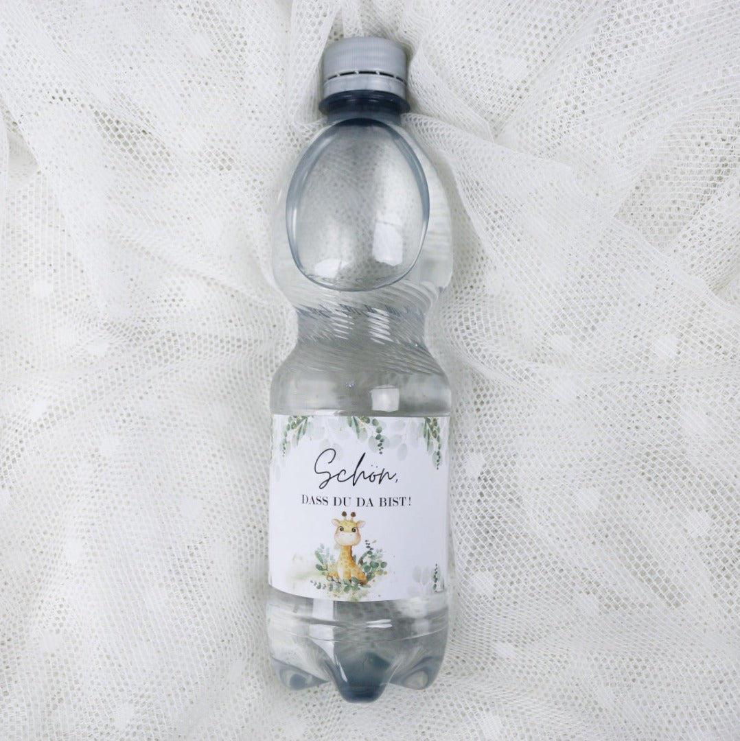 Babyparty Banderole für Serviette oder Wasserflasche