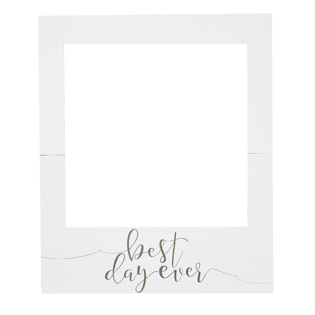 Bilderrahmen best day ever hochzeit