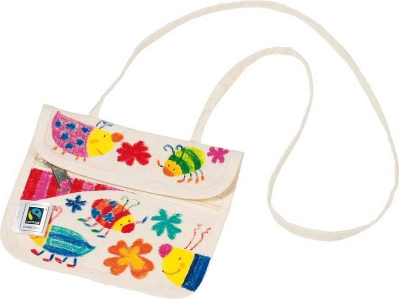 Kinder Tasche aus Baumwolle zum Anmalen