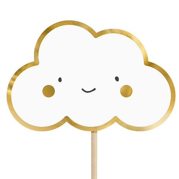 Cupcake Stecker Wolke