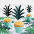 Cupcake Stecker Ananas